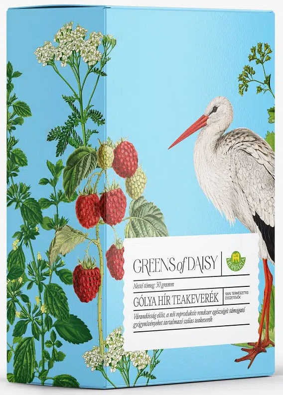 Herbária Greens of Daisy bylinná čajová zmes na podporu plodnosti a ženského zdravia - sypaný (50g)