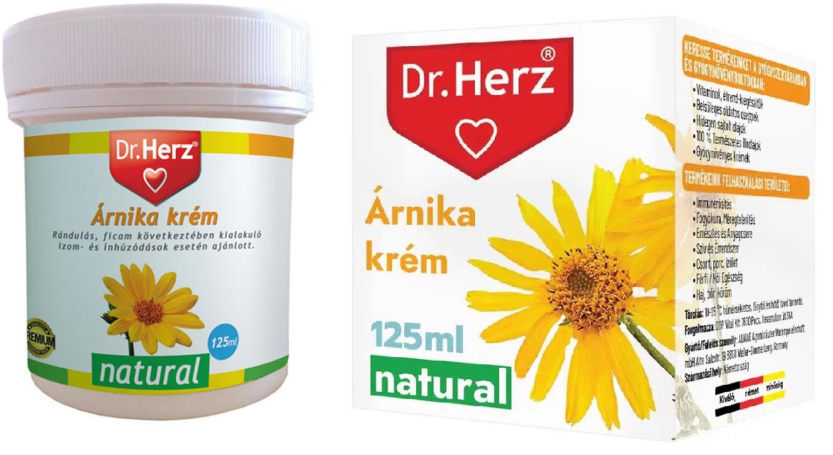 Dr. Herz Árnikový krém na svaly a kĺby (125ml)
