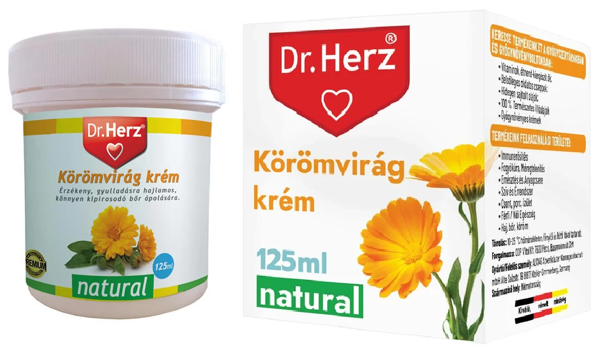 Dr. Herz Nechtíkový krém na podráždenú a suchú pokožku (125ml)