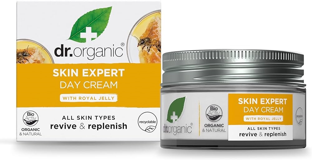 Dr. Organic Royal Jelly Bio Hydratačný Denný krém na tvár s materskou kašičkou (50ml)