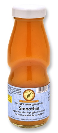 Bio Berta Smoothie exotické - 100% bio broskyňa a mango (200ml)