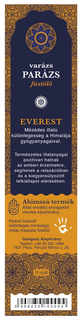Varázs Parázs Vonná tyčinka Everest (10ks)