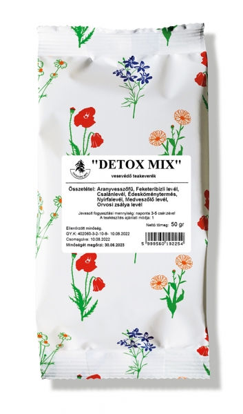 Gyógyfű Bylinná čajová zmes Detox Mix na obličky a močové cesty (50g)