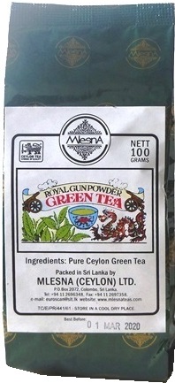Mlesna Royal Gunpowder Zelený čaj sypaný (100g)