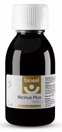 Bioeel Ricinus Plus Ricínový olej s vitamínom A (80ml)