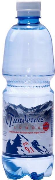 Tündérvíz Prírodná minerálna alkalická voda pH 9,1 (500ml)