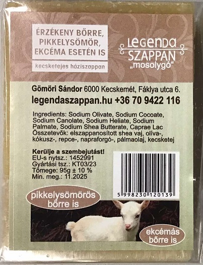 Legenda Mydlo s kozím mliekom (95g)
