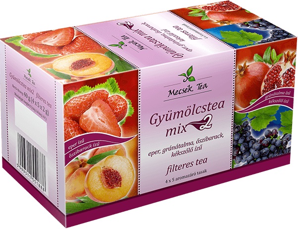 Mecsek Mix ovocných čajov 2 (20ks)