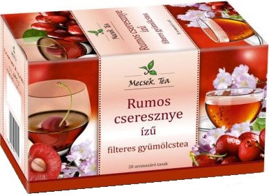 Mecsek Ovocný čaj s príchuťou rumové čerešne (20ks)