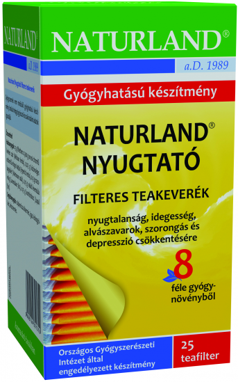 Naturland Porciovaný čaj ukludňujúci (25ks)