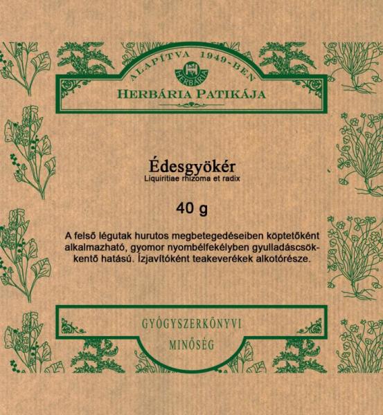 Herbária čaj Sladké drievko - koreň (40g)