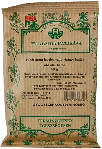 Herbária čaj Palina pravá kvet, vňať (40g)