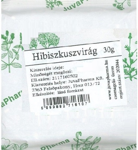 JuvaPharma čaj Ibištek kvet (30g)
