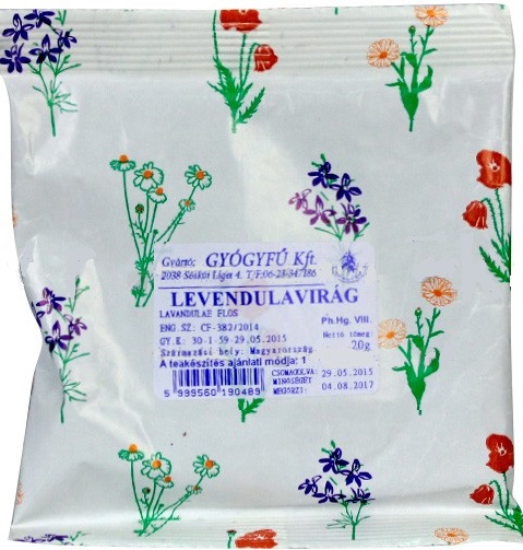 Gyógyfű čaj Levanduľa kvet (20g)