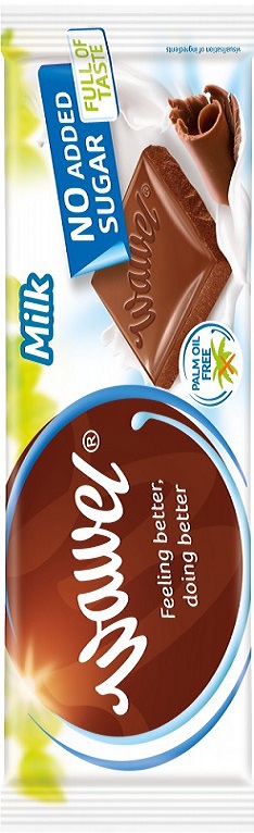 Wawel Mliečna čokoláda bez cukru (30g)