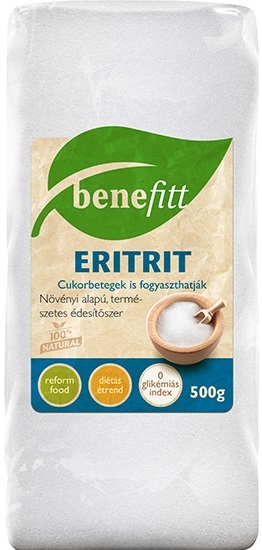 Benefitt Erythritol prírodné sladidlo (500g)