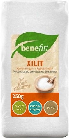 Benefitt Xylitol Brezový cukor prírodné sladidlo (250g)