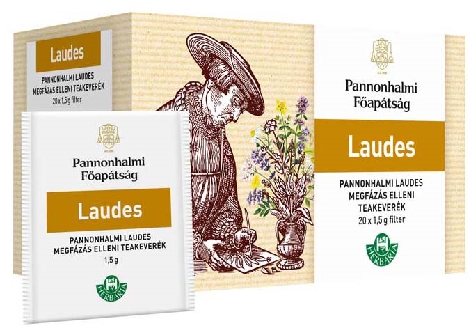 Herbária Pannonhalma Laudes bylinný čaj na prechladnutie (20ks)