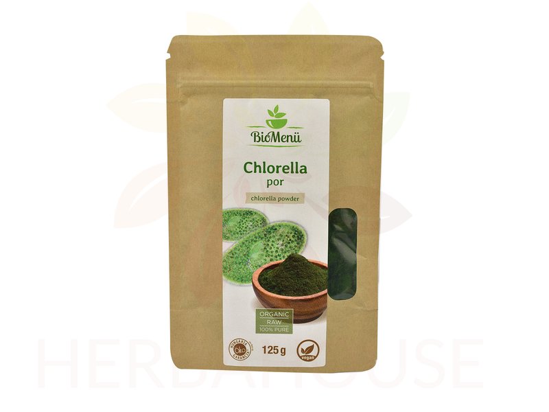 BioMenü Bio Chlorella prášok (125g)