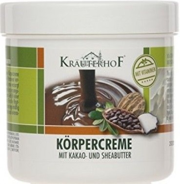Kräuterhof Telový krém s kakaovým a bambuckým maslom (250ml)