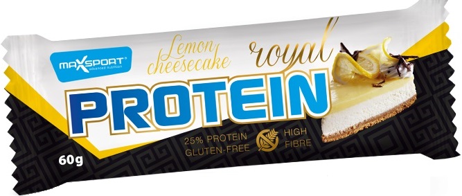 Max Sport Royal protein bar citrónovo tvarohový (60g)