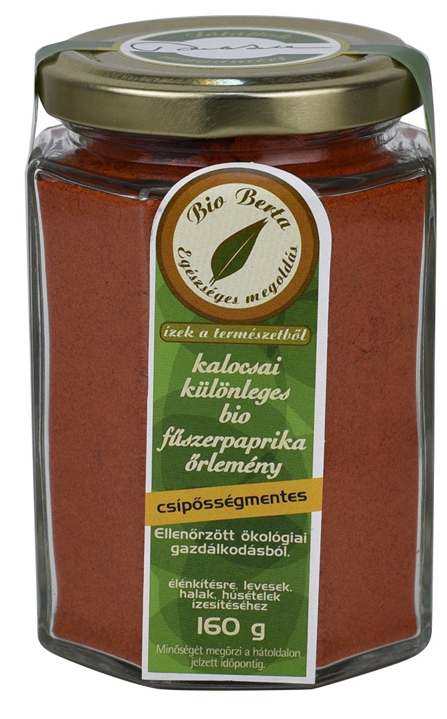 Bio Berta Bio Paprika sladká mletá Kalocsai (160g)