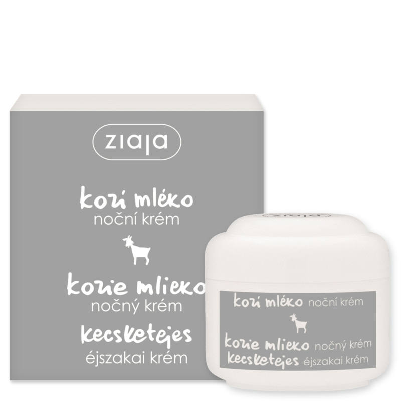 Ziaja Vyživujúci nočný krém s komplexom proteínov kozieho mlieka (50ml)