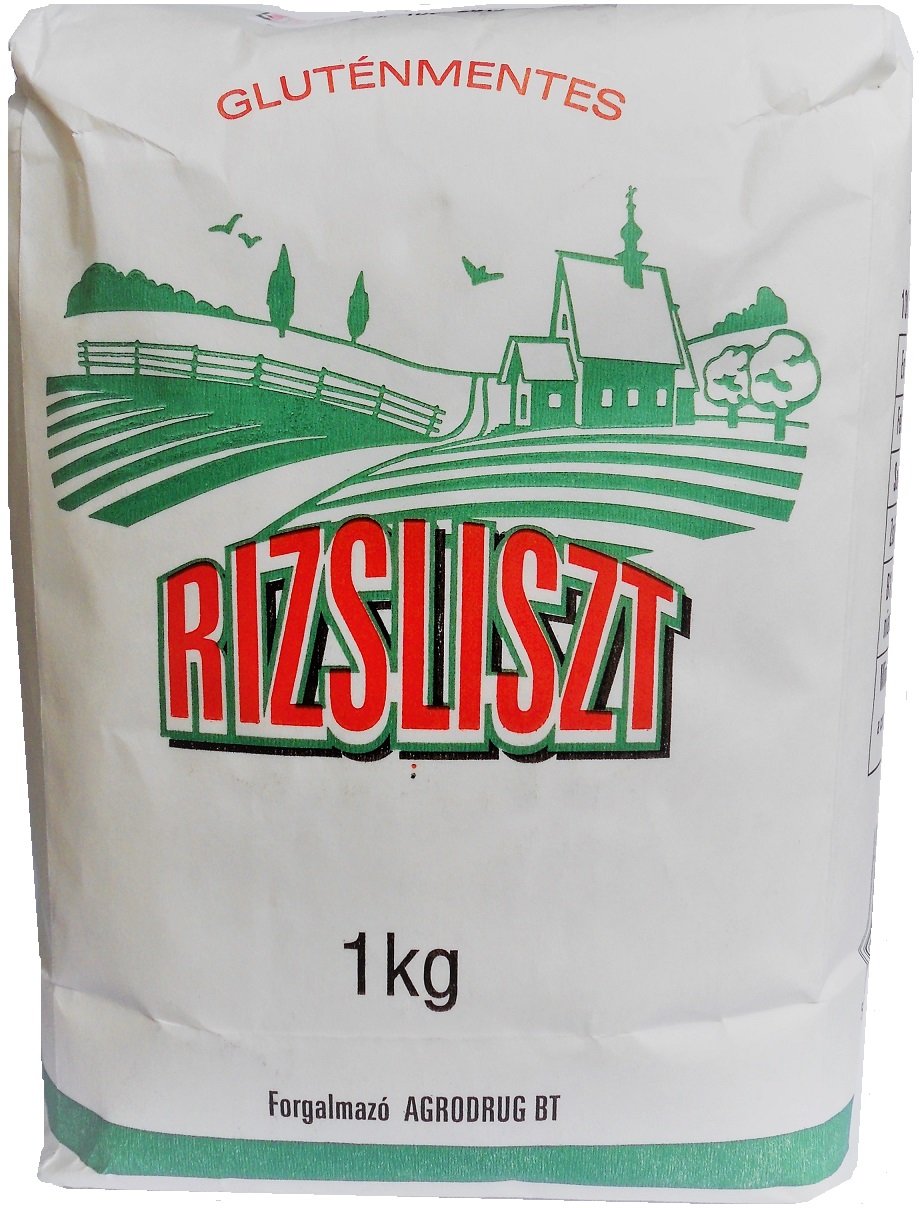 Agrodrug Bezlepková ryžová múka biela (1000g)