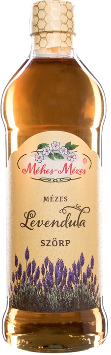 Méhes Mézes Levanduľový sirup s cukrom a medom (500ml)