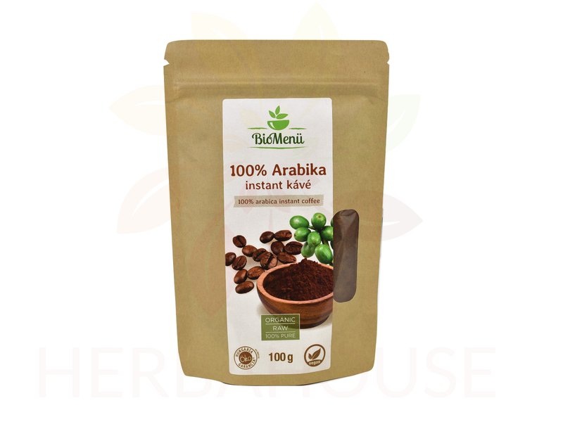 BioMenü Bio Instant 100% Arabica káva (100g)