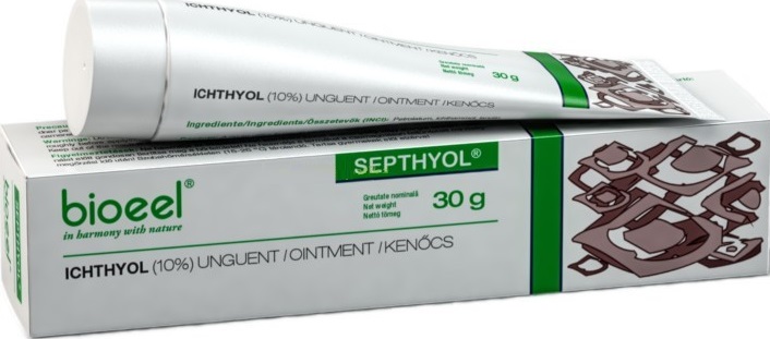 Bioeel Septhyol Protizápalový krém s ichtyolom (30g)