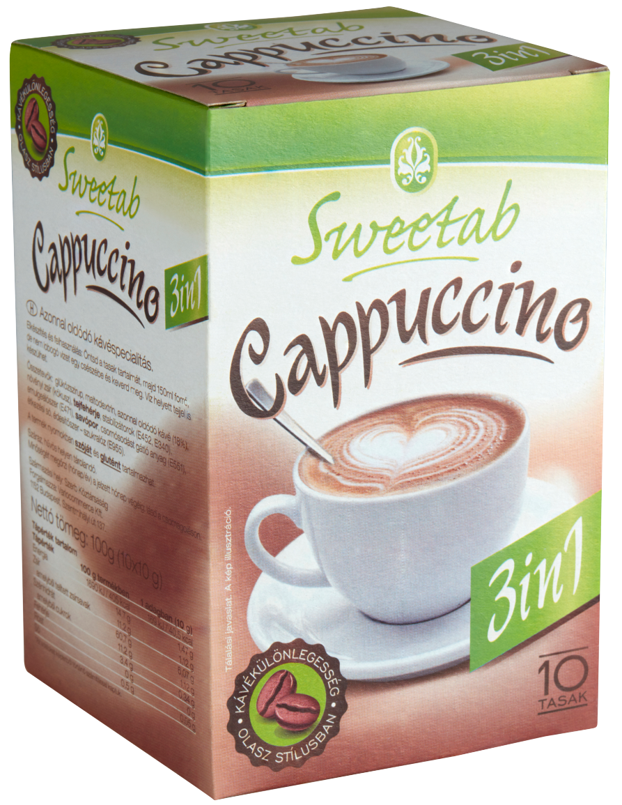 Sweetab 3in1 Cappuccino (10 x 10g)