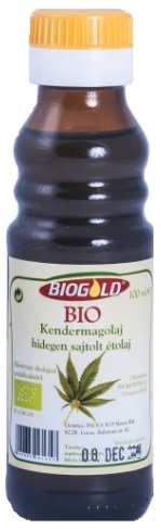 Biogold Bio Konopný olej lisovaný za studena (100ml)