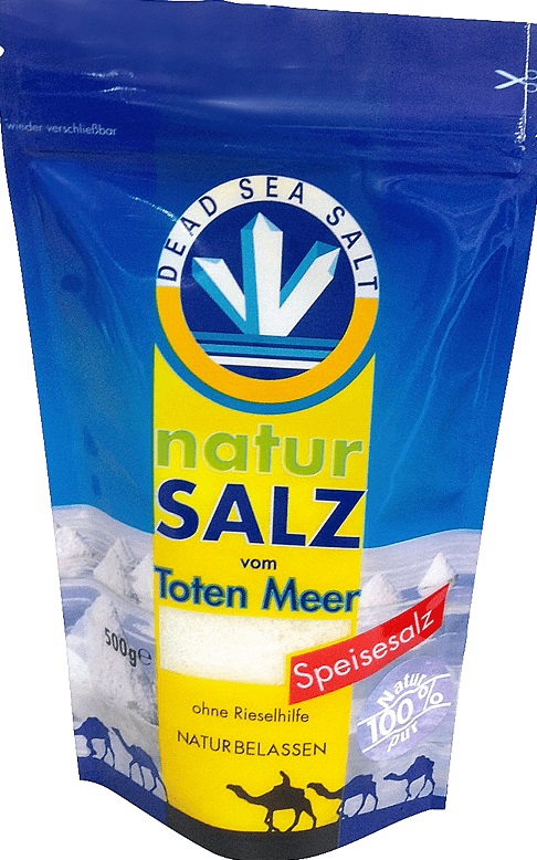 TMO Salz Soľ morská z Mŕtveho mora jedlá (500g)