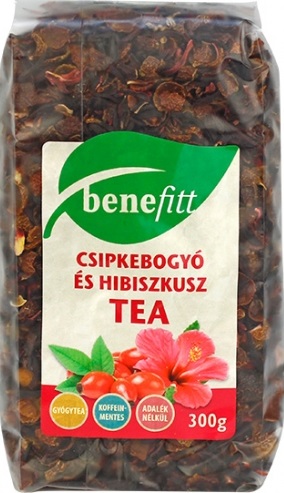 Benefitt Bylinný sypaný čaj šípka a ibištek (300g)