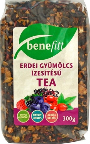 Benefitt Ovocný sypaný čaj lesná zmes a ibištek (300g)