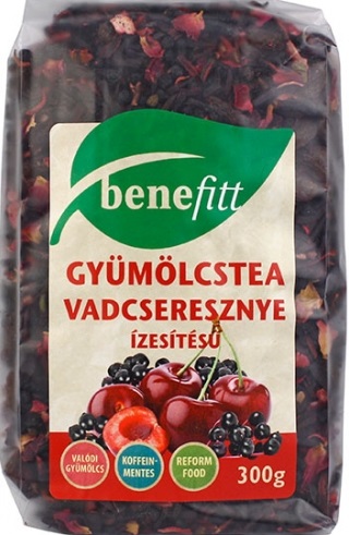 Benefitt Ovocný sypaný čaj s príchuťou divej čerešne (300g)