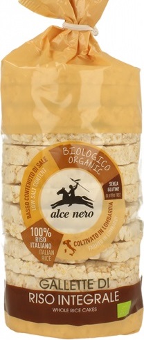 Alce Nero Bio Ryžové chlebíčky celozrnné (100g)