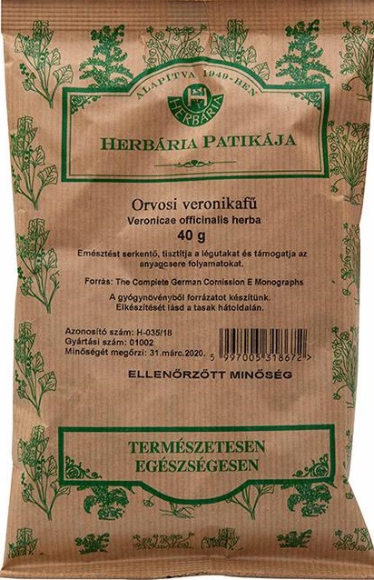 Herbária čaj Veronika lekárska vňať (40g)