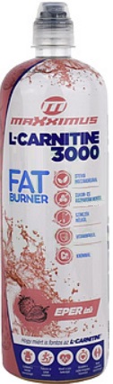 Maxximus L-Carnitine nesýtený nápoj s jahodovou príchuťou bez cukru (1000ml)