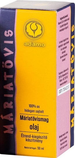 Adamo Olej z pestreca mariánskeho 100% za studena lisovaný‎ (50ml)