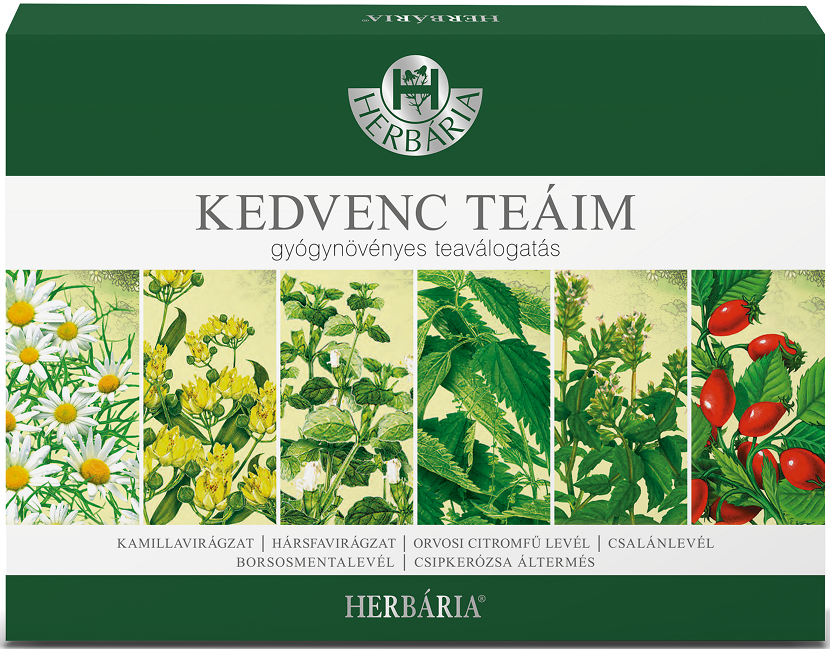 Herbária Moje obľúbené čaje - výber bylinných čajov (30ks)