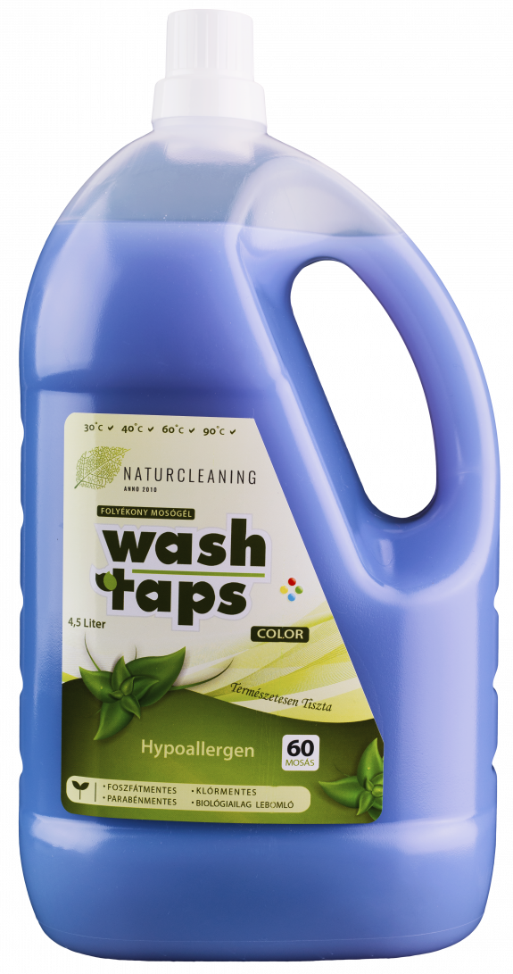 Wash Taps EKO Hypoalergénny prací gél na farebné prádlo (4500ml)