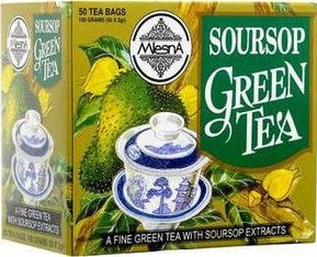 Mlesna Soursop zelený čaj porciovaný (50ks)
