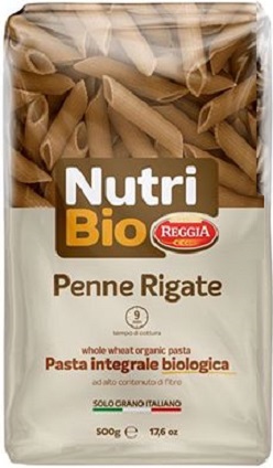 Pasta Reggia Nutri Bio Durum celozrnné cestoviny - penne (500g)