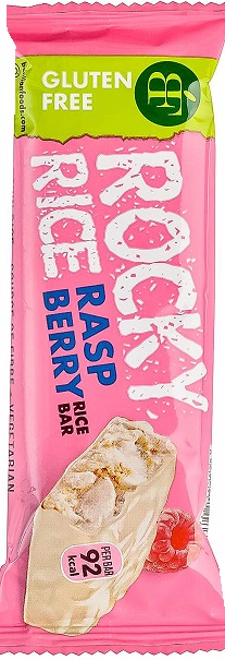 Benlian Food Rocky Rice Bezlepková ryžová tyčinka biela čokoláda a malina (18g)