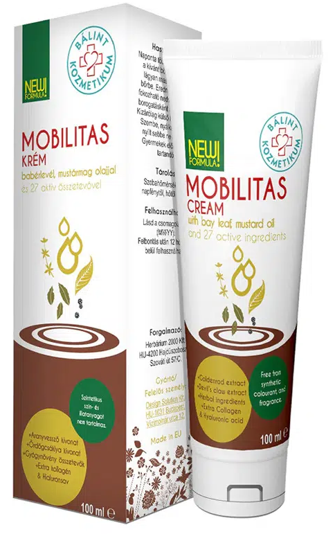 Bálint Mobilita bylinný krém na kĺby, svaly a šľachy (100ml)