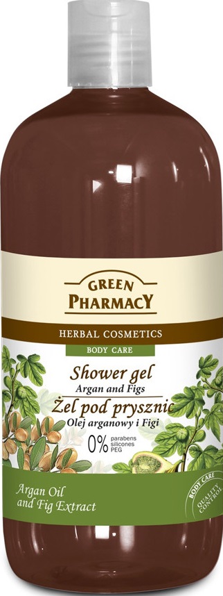 Green Pharmacy Sprchový gél Argánový olej a figa (500ml)
