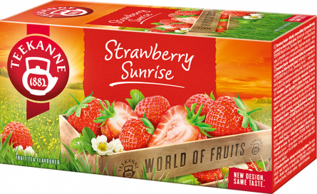 Teekanne Strawberry Sunrise ovocno-bylinný čaj jahody (20ks)