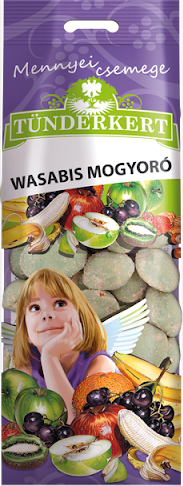 Tündérkert Wasabi arašidy lúpané pražené obalené v cestíčku s wasabi (80g)